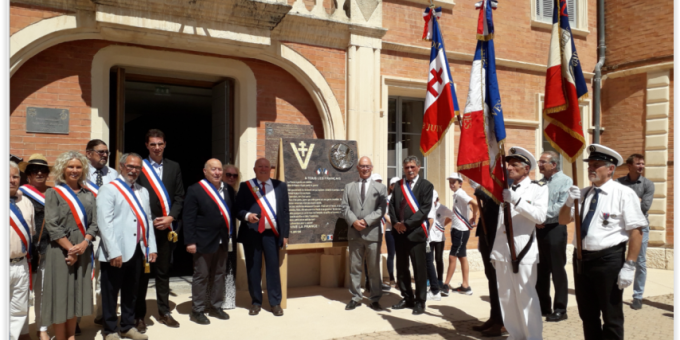 L’AOM de Toulon présente à l’hommage au général De Gaulle